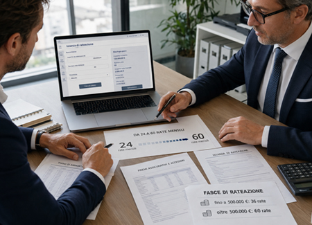 Nuove rateazioni Inail: fino a 60 rate per debiti non iscritti a ruolo