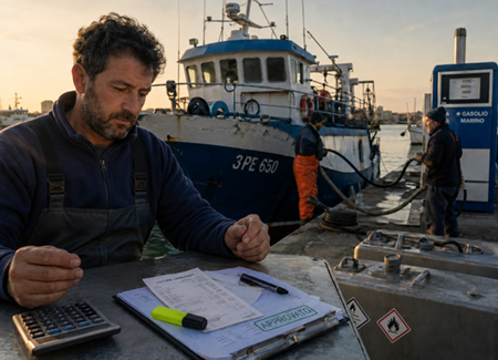 Credito per carburanti pesca al via