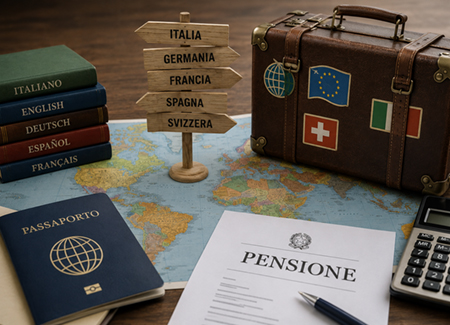 Pensioni estere, contributi italiani e totalizzazione internazionale