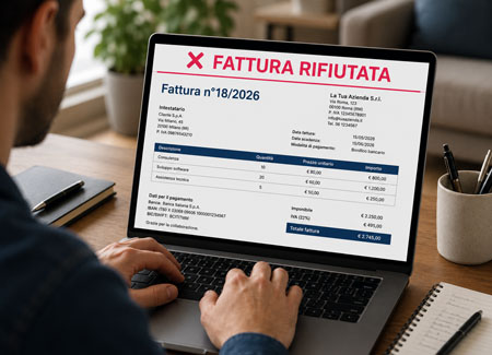 Fattura rifiutata dalla PA: per lo SdI resta una fattura emessa
