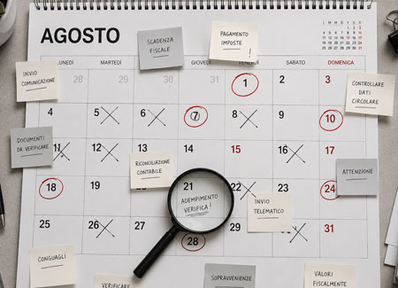 Sospensione feriale fiscale 2026: cosa slitta ad agosto e cosa resta