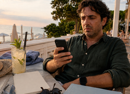 Il cliente che ti scrive a Ferragosto
