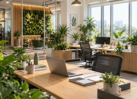 Piante in ufficio: un piccolo investimento con una prospettiva ESG